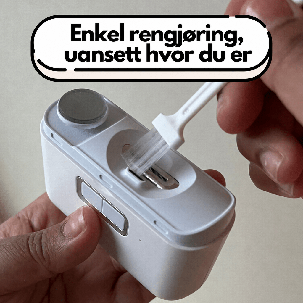 GlamTrim™ Elektrisk negleklipper - Få perfekt pleide negler med sikker og skånsom trimming - AVABeauty.no